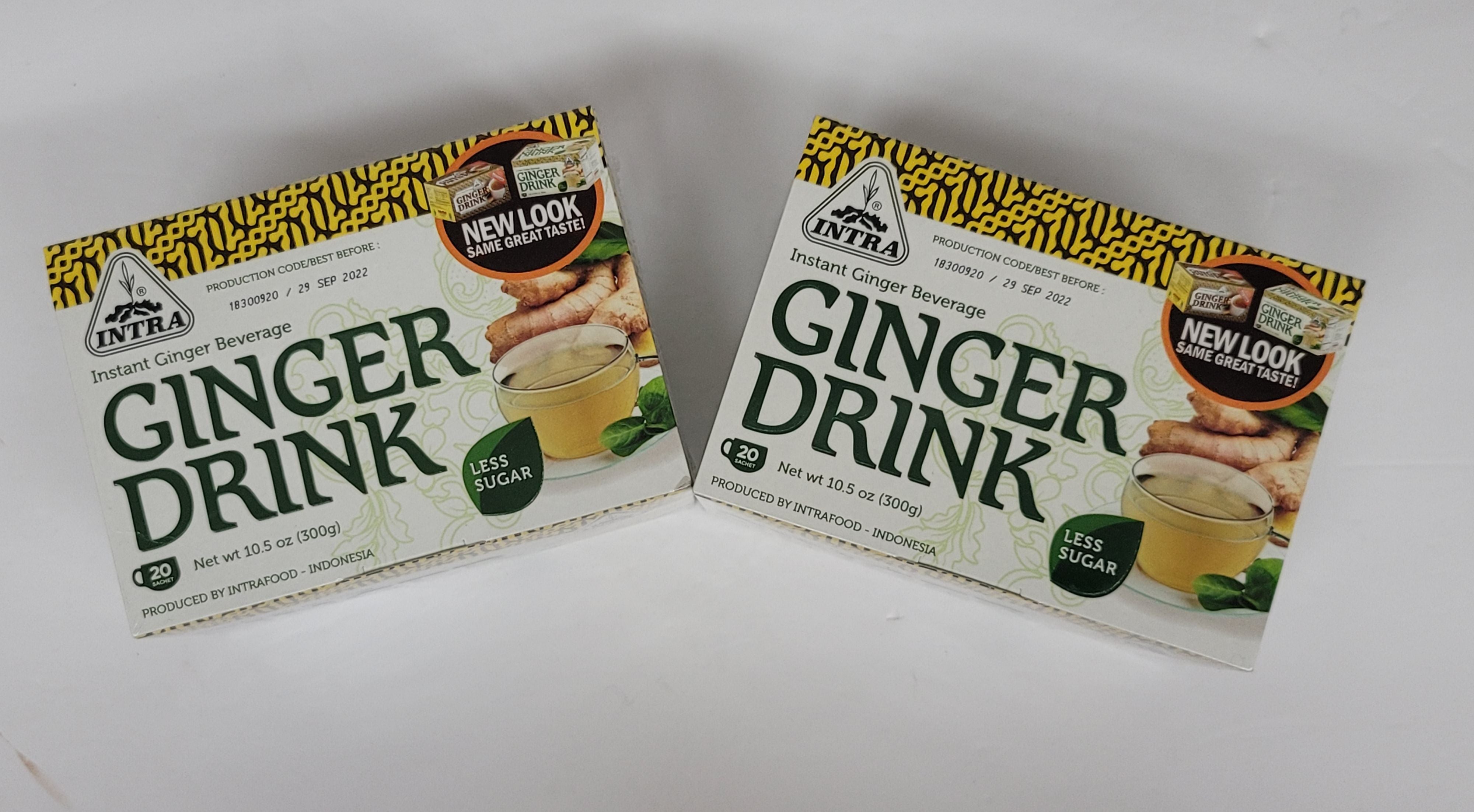 Ginger Drink Less Sugar (Instant Ginger Beverage)