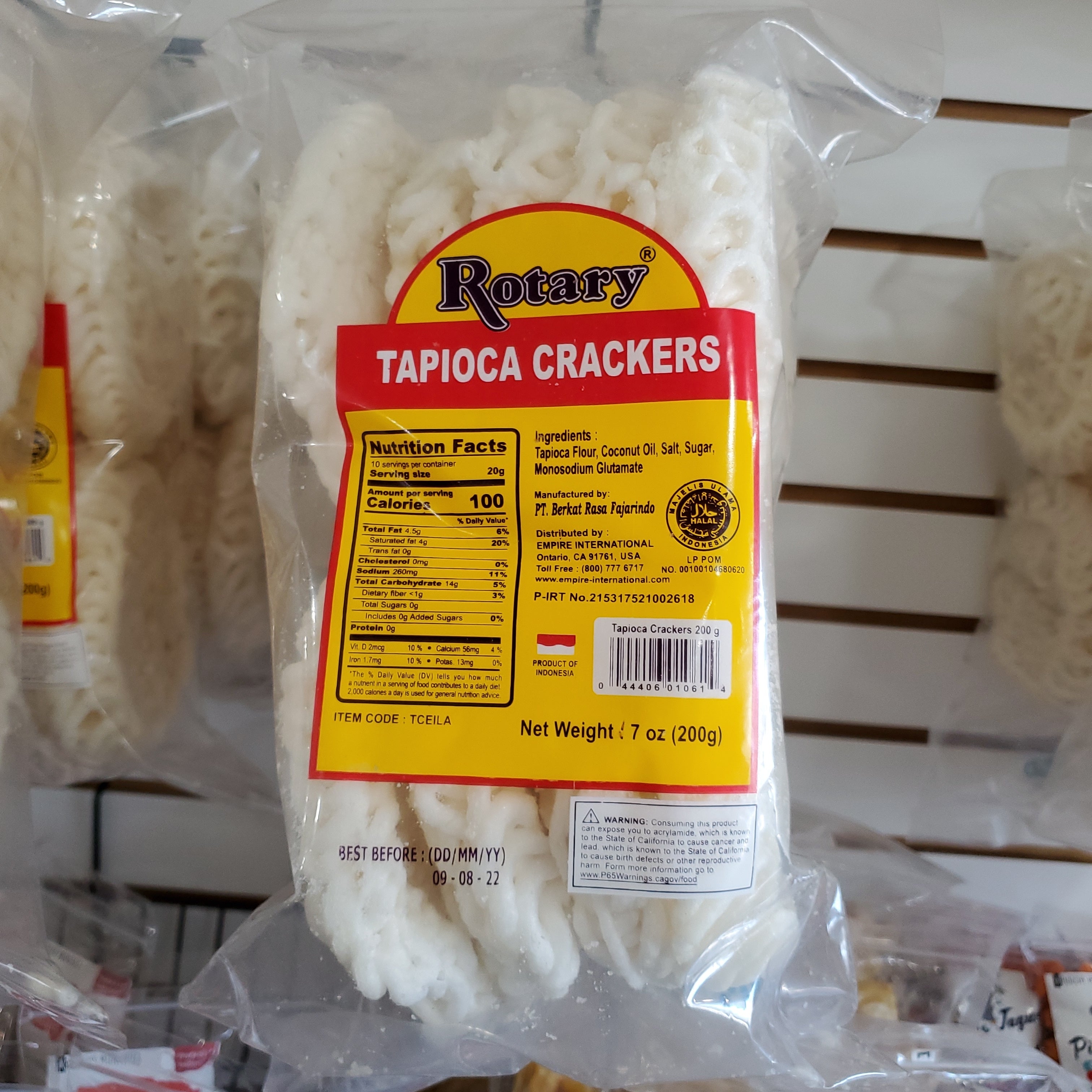 Rotary Tapioca Crackers