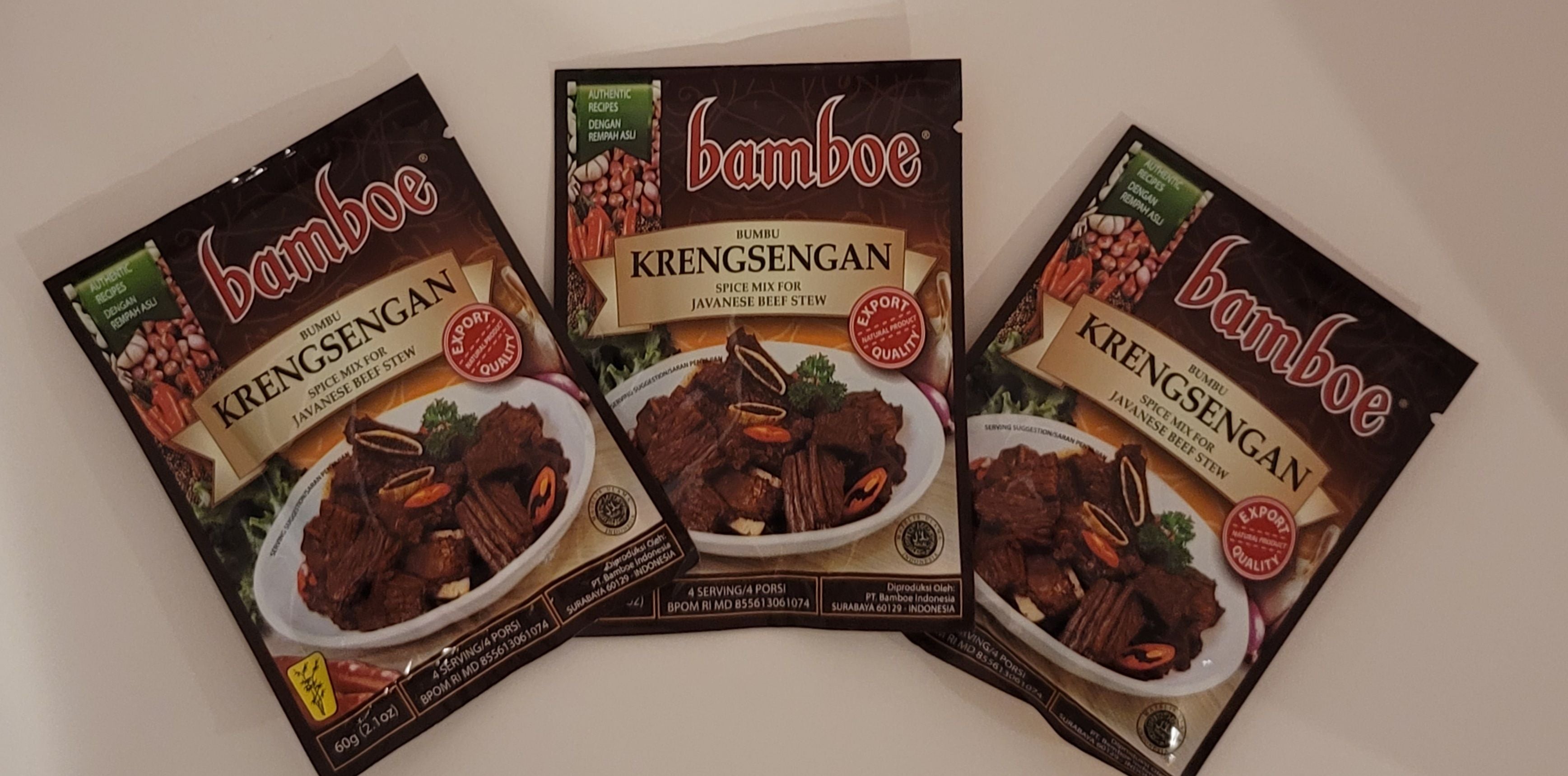 Bamboe Krengsengan (Spicy Mix for Javanese Beef Stew)
