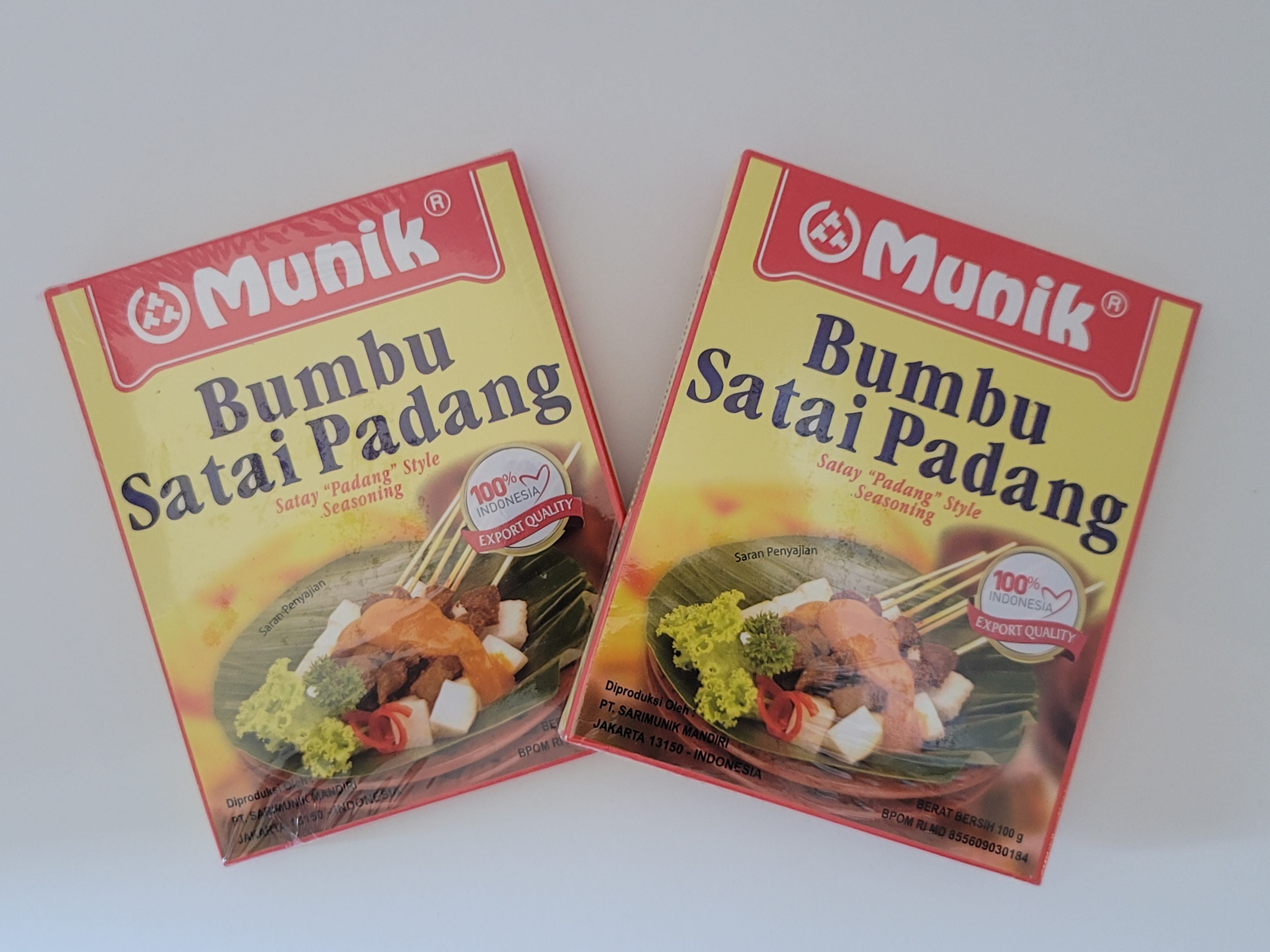 Munik Bumbu Satai Padang (Satay Padang Style Seasoning)