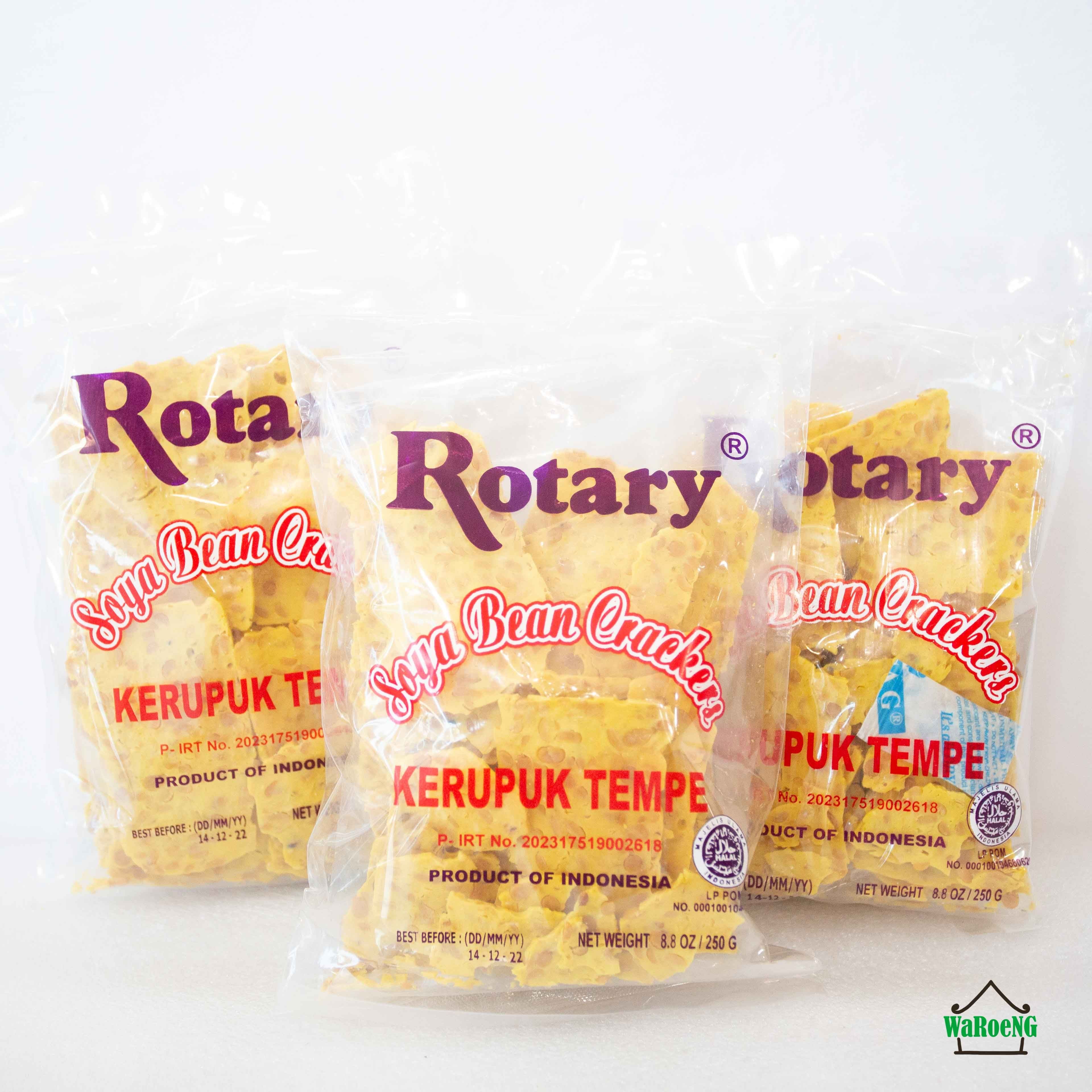 Rotary Kerupuk Tempe Raw (Soya Bean Crackers)