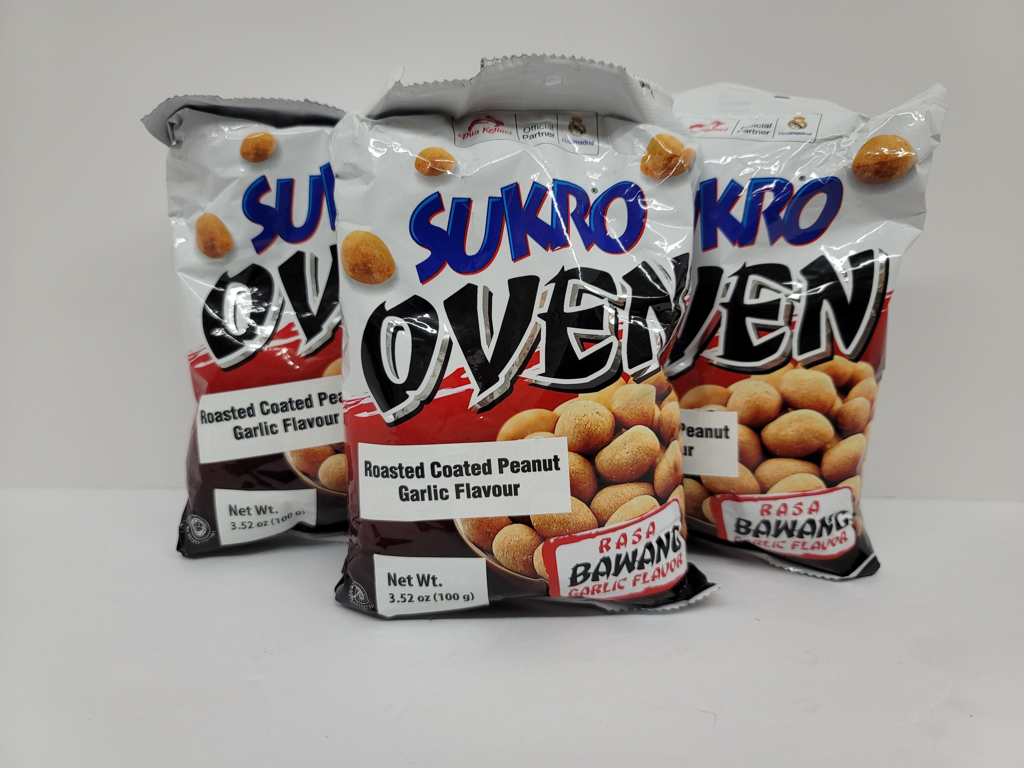 Dua Kelinci Sukro Oven Roasted Coated Peanut Garlic Flavour