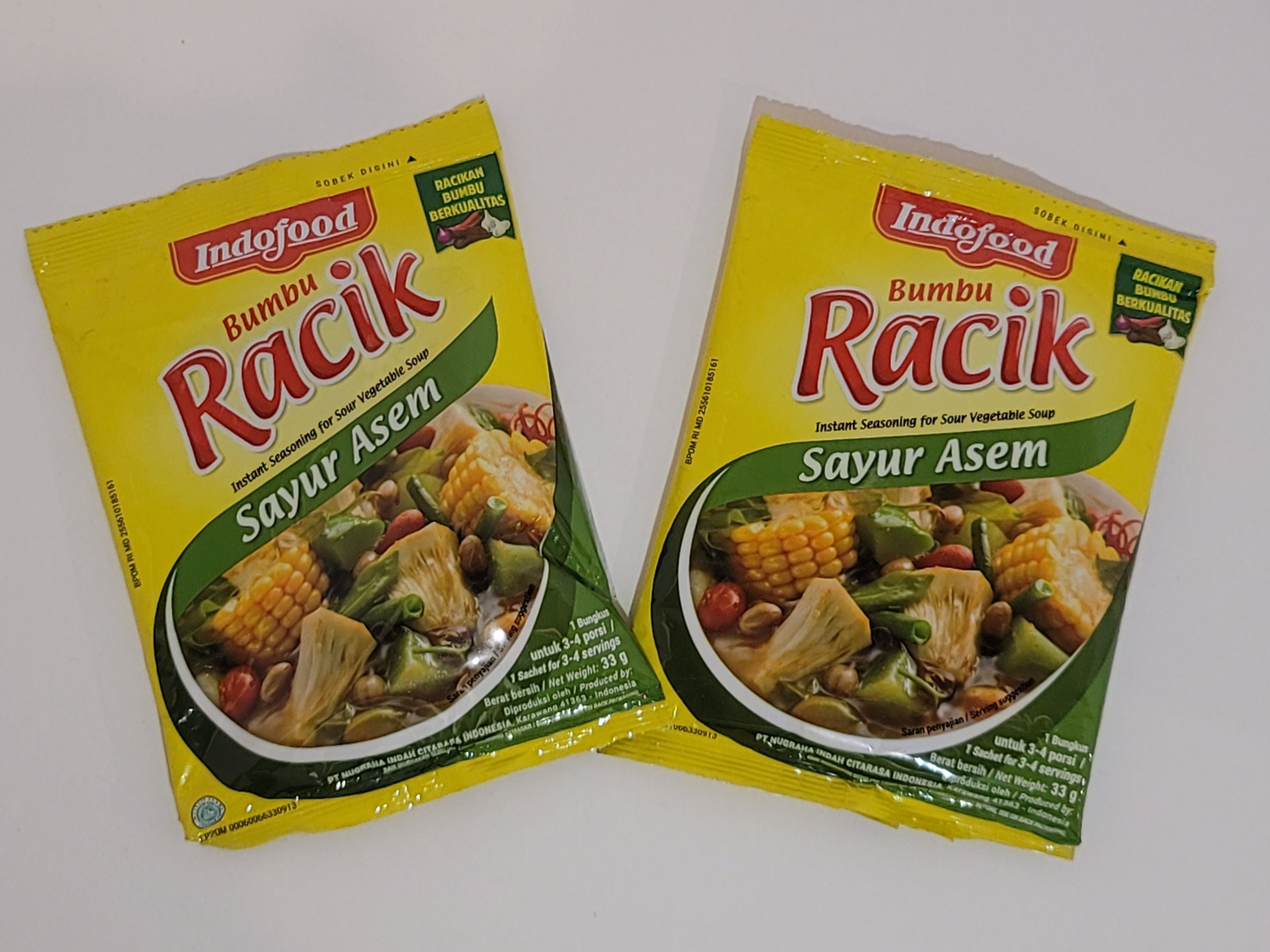 Indofood Racik Sayur Asem (Instant Seasoning for Vegetable Soup)